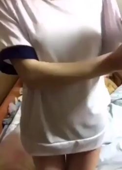 Estudiante Tetona La Filtran Sin Ropa 6