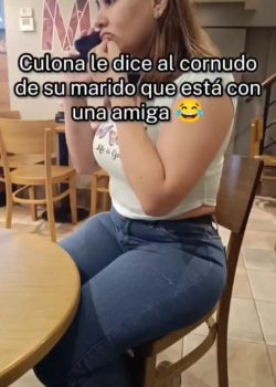 Culona Infiel Le Dan Full Verga 6
